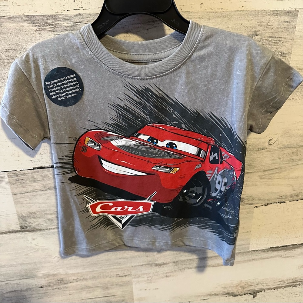 Disney Pixar Cars Shirt Lightning McQueen Size 18 Months NEW
